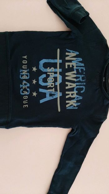 Sweat garçon Marine 10 ans