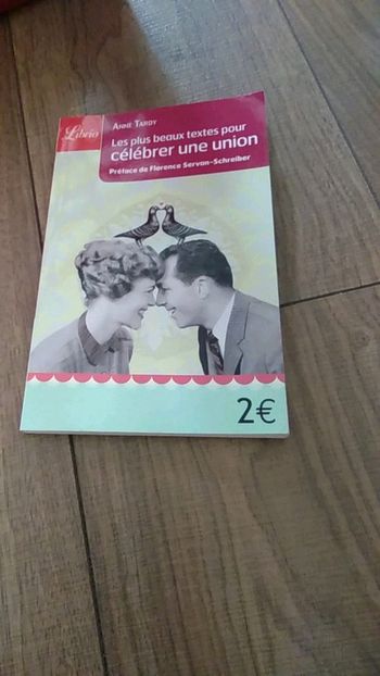 Livre textes pour célébration de mariage