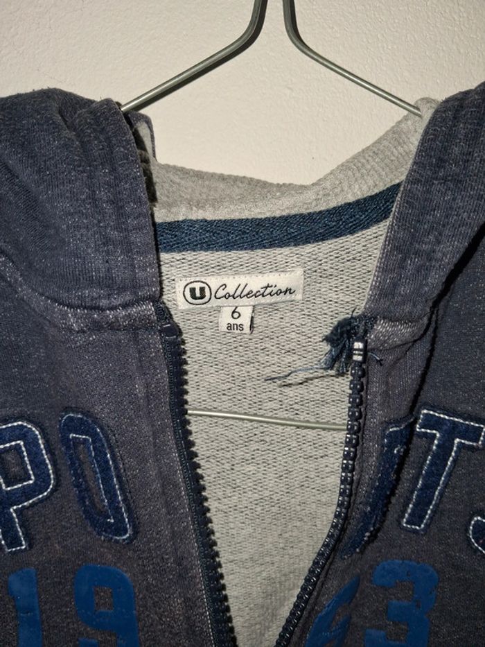 Gilet zippée garçon 6 ans - photo numéro 4