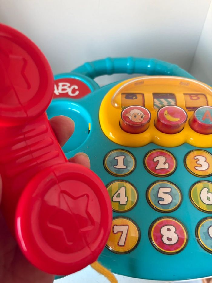 Téléphone interactif musical pour bébé - Éveil et apprentissage - photo numéro 3