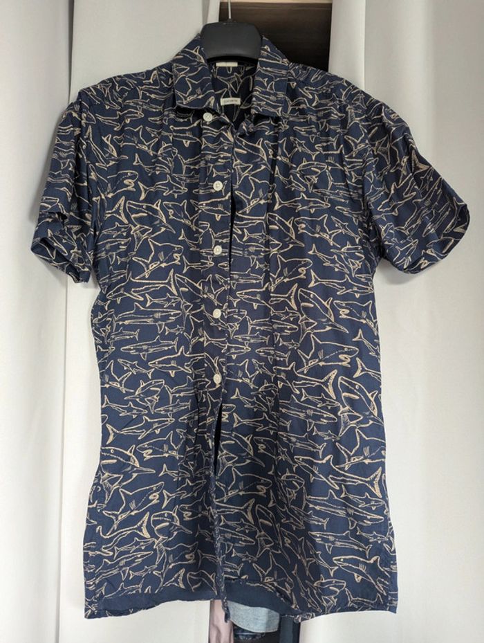 Chemise bleue
