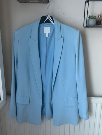 Blazer bleu ciel