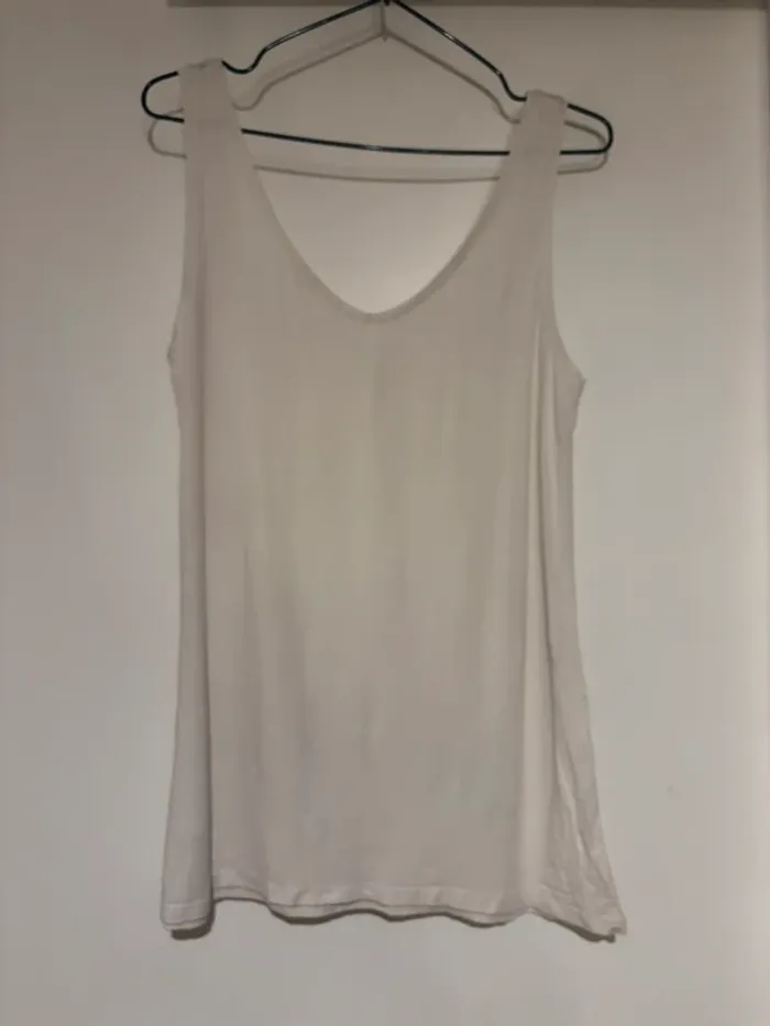 Débardeur col V Camaïeu taille 38 - M - photo numéro 4