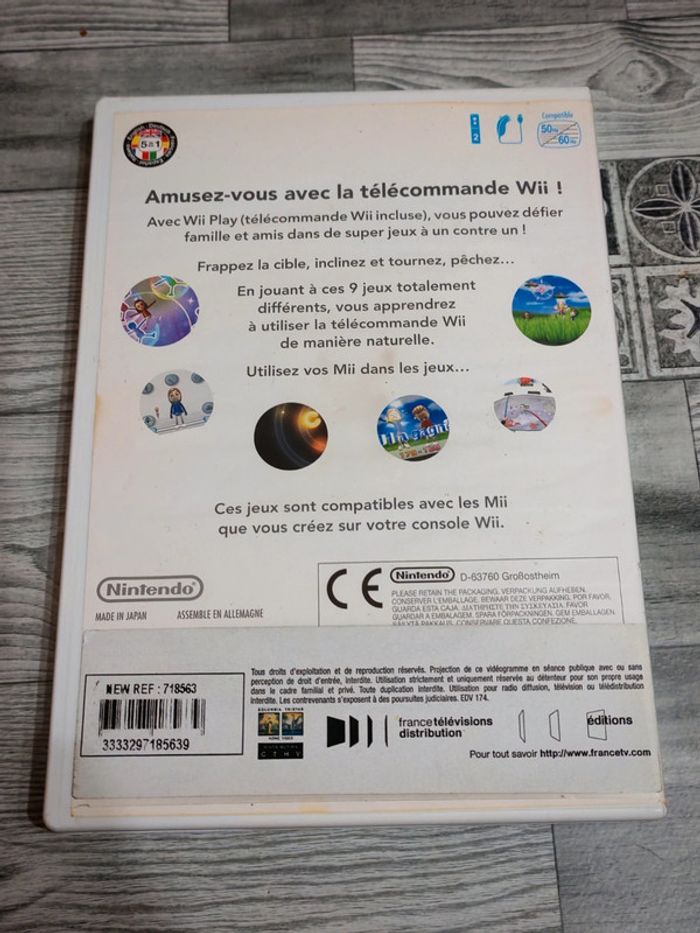 Nintendo Wii Jeu console Wii play - photo numéro 4