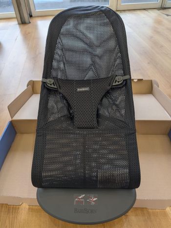 Transat bliss  babybjorn  anthracite mesh  jamais utilisé sous carton