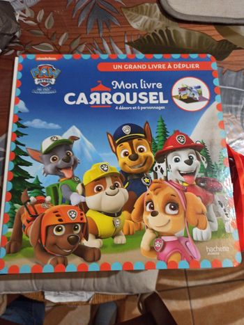 Mon livre carrousel pat patrouille