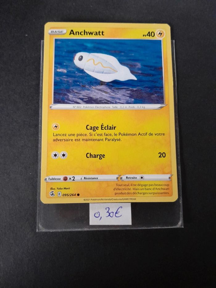 Carte Pokémon Anchwatt 95/264