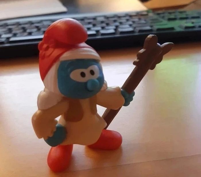 Saule - 60 Schtroumpfs à collectionner - Happy Meal Mc Donald - 2018