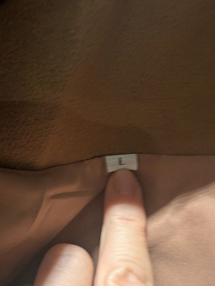 Veste trench d'hiver camel taille L - photo numéro 7