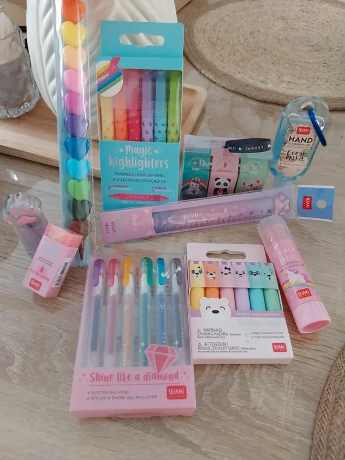 Ensemble fournitures scolaire Legami