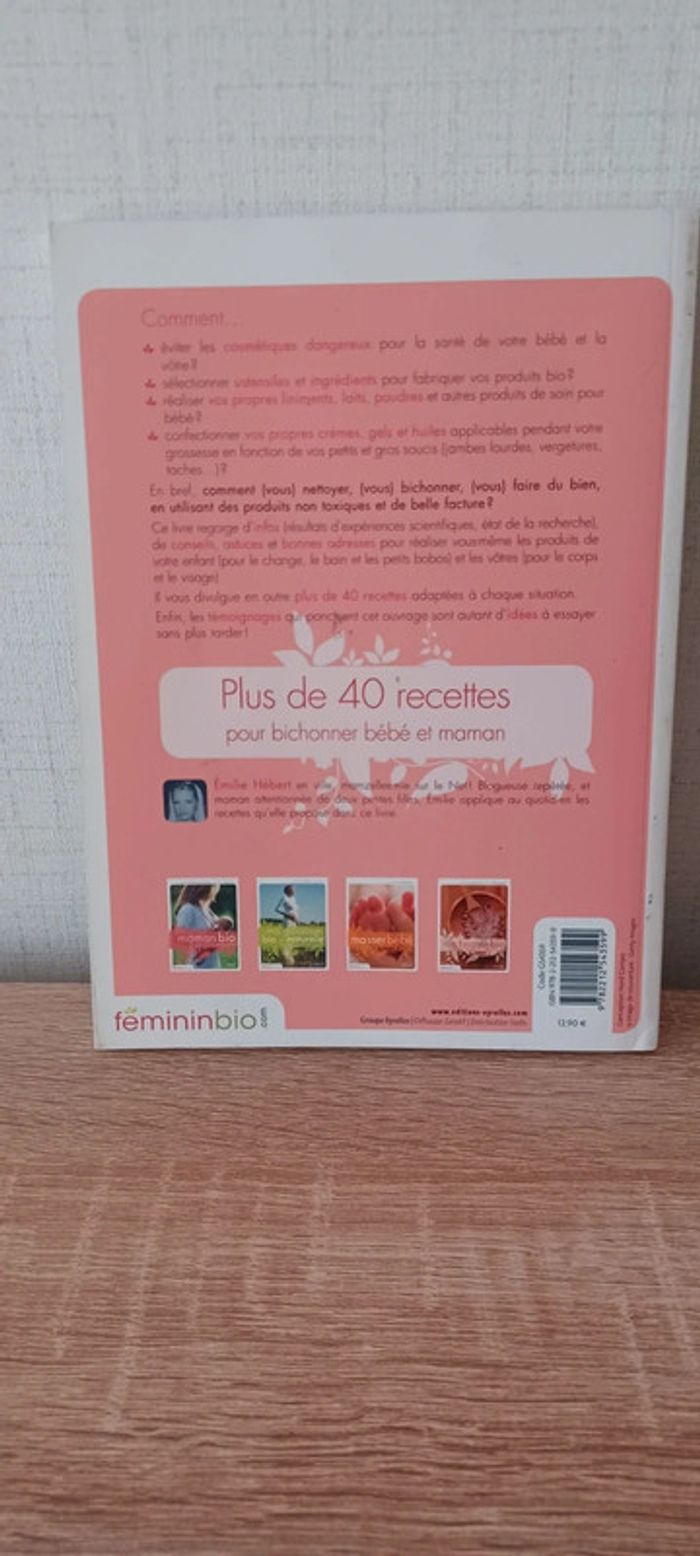 Livre "Mes soins bio 40 recettes pour bébé et maman" - photo numéro 5