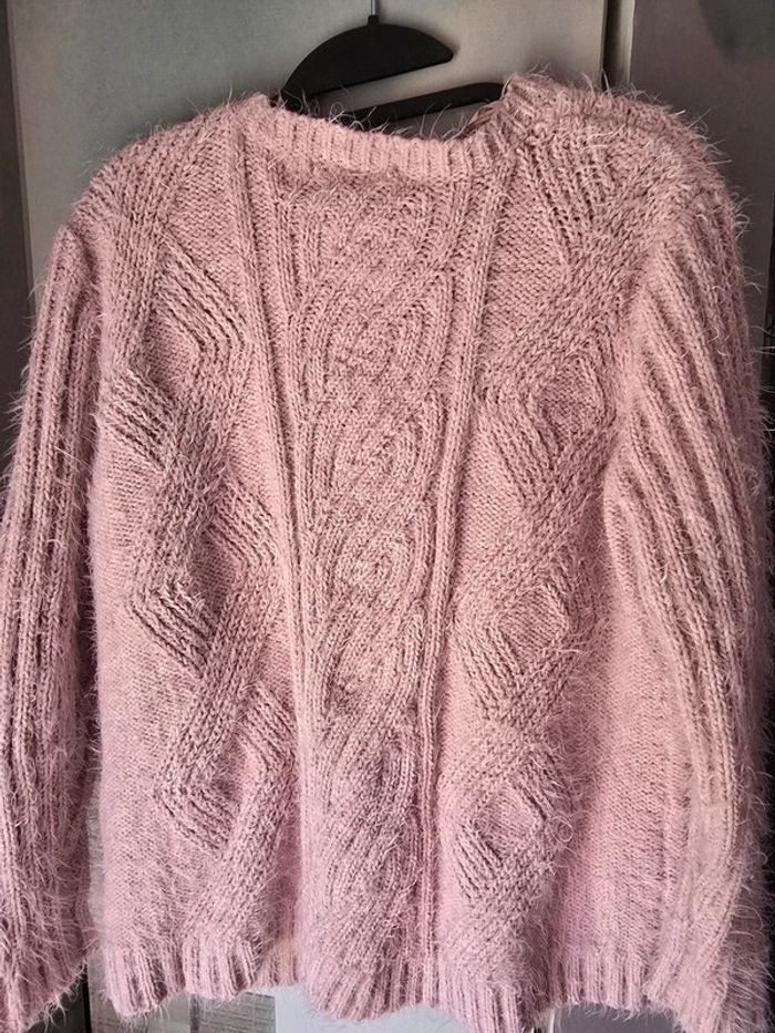 Pull rose style pilou zamba taille 4 - photo numéro 3