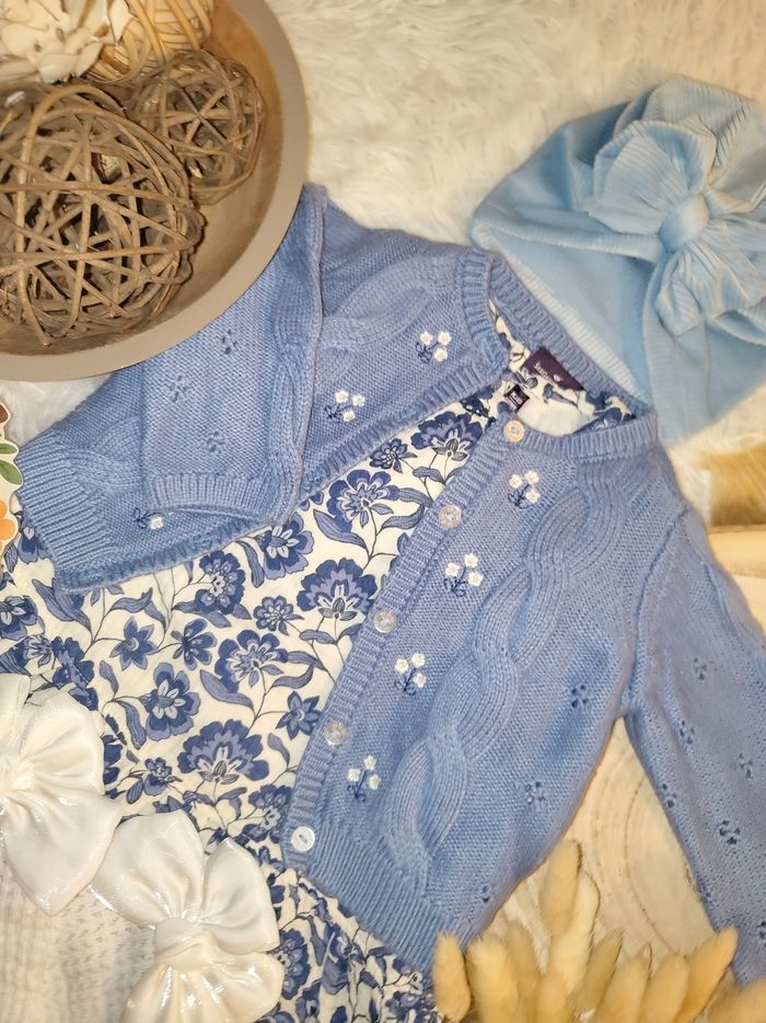 Ensemble complet 4 pièces sergent major fille 6 mois 🎀 - photo numéro 3