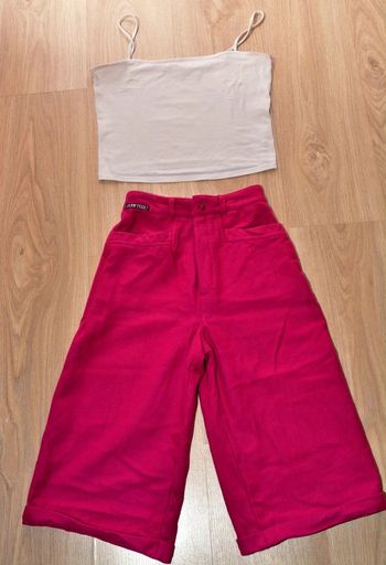 Pantacourt vintage en laine taille 34