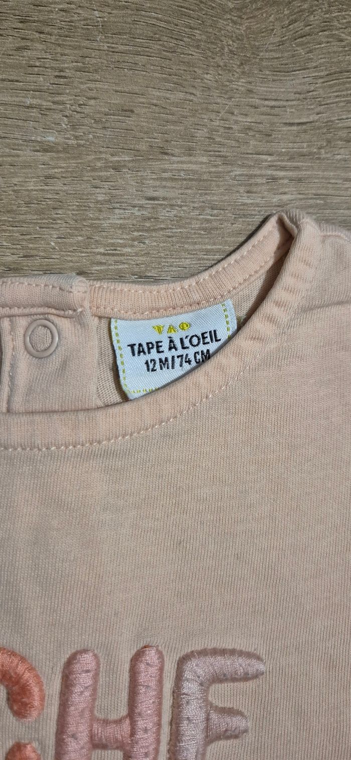 T-shirt MC TAO 12 mois - photo numéro 3
