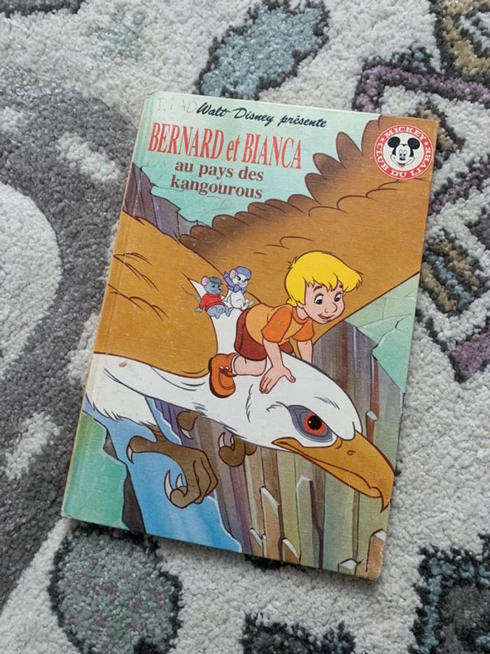 Livre "Bernard et Bianca au pays des kangourous" 📚