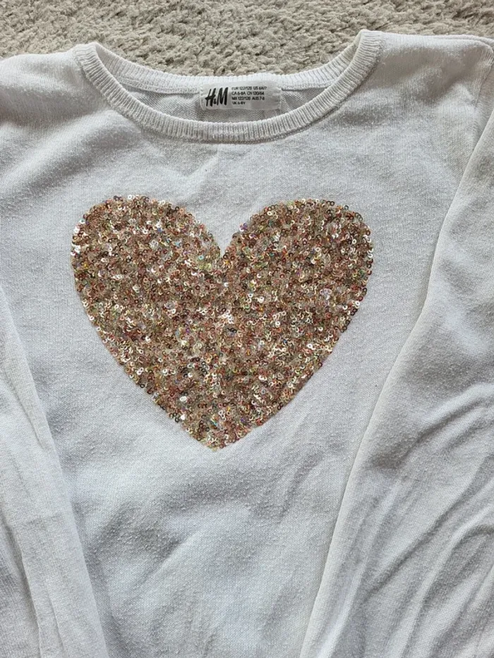 Pull fin fille 6-8 ans - photo numéro 2