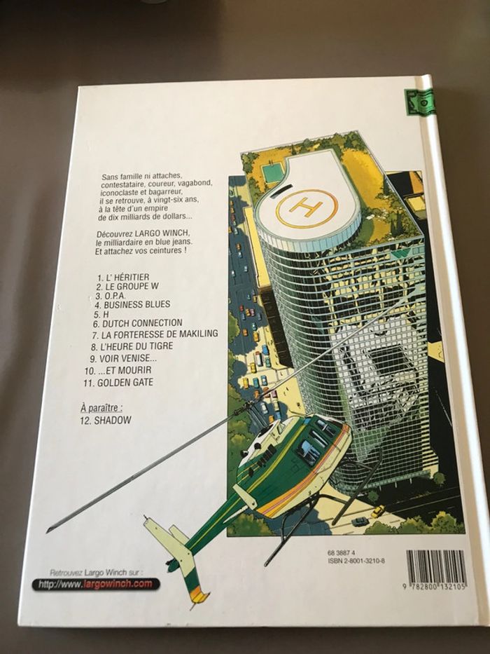 Bd Largo Winch tome 1 l’héritier - photo numéro 2
