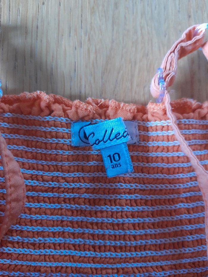 Robe abricot U collection 10 ans - photo numéro 4