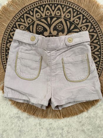 Short fille Vertbaudet 18mois