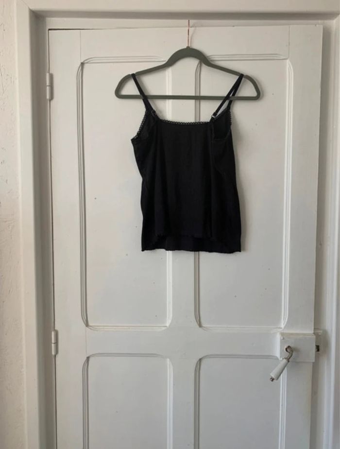 Débardeur à bretelles fines noir femme - Taille S/M Sans marque - photo numéro 2