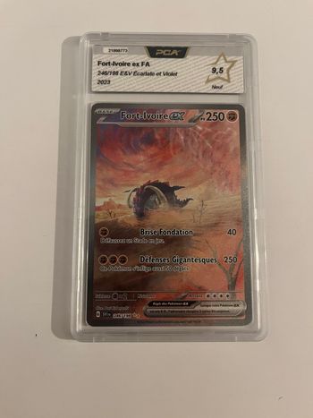 Carte Pokémon Fort Ivoire 246/198 PCA 9,5