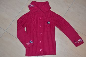 Veste 8 ans en laine chipie