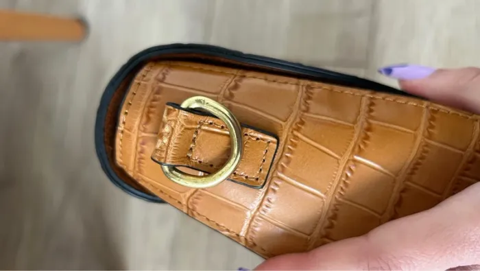 Sac a bandoulière en cuir Étrier - photo numéro 9