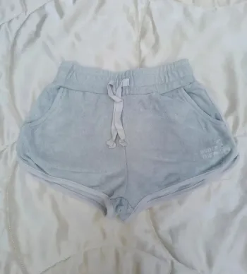 Short éponge bleu pastel Kiabi 4 ans