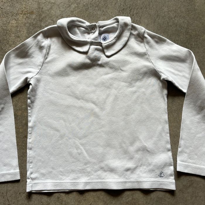 Tee-shirt Petit Bateau manches longues 8 ans