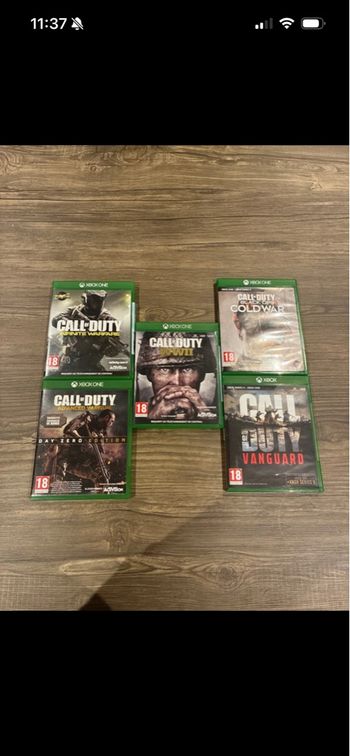 Lot jeux Xbox one Call of duty