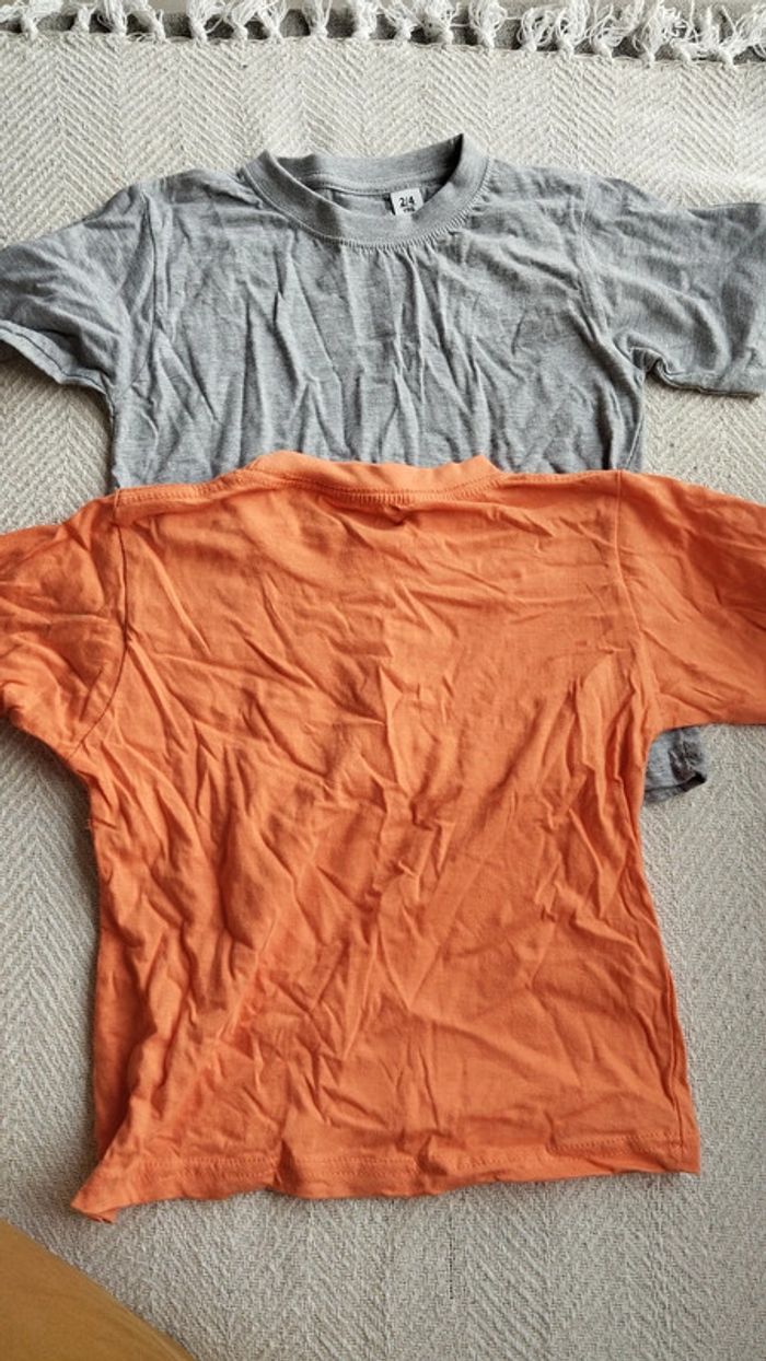 Lot de 2 tee-shirts enfant taille 2/4 ans - photo numéro 8