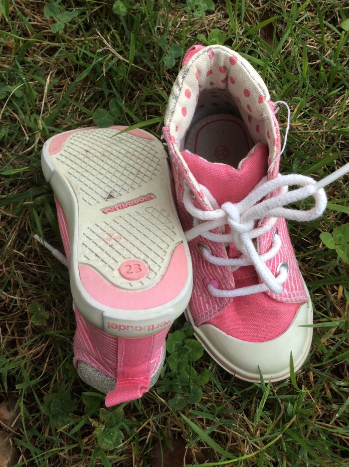 Sneakers/baskets roses Vertbaudet P 23 - photo numéro 2
