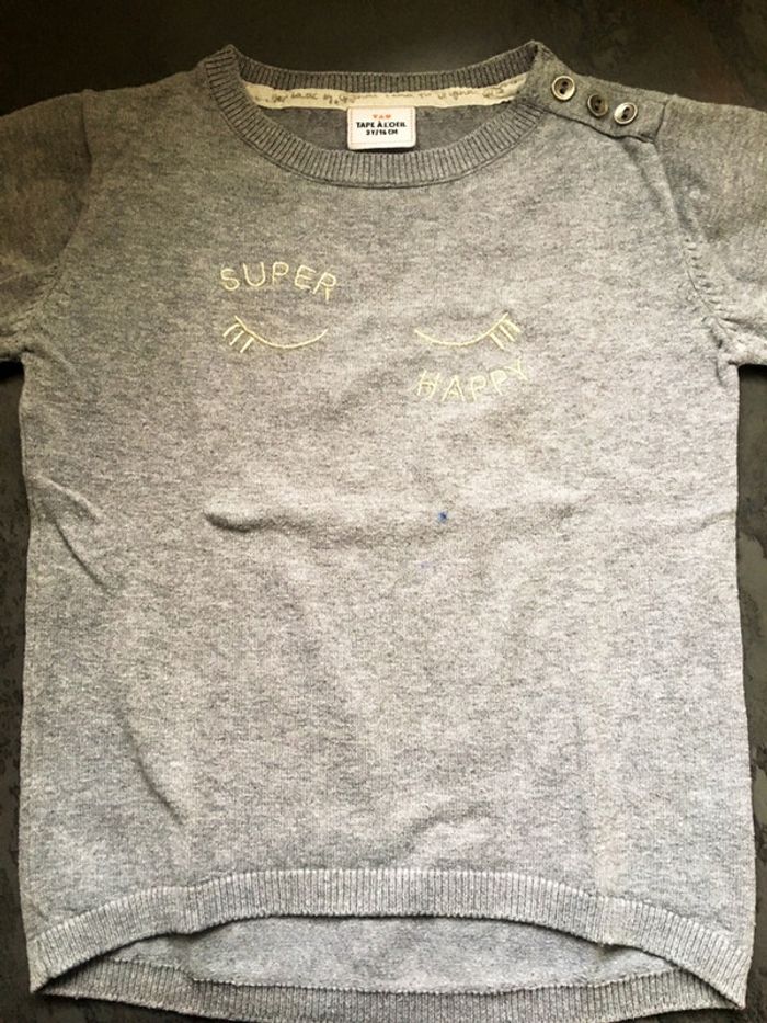 Pull fille tape à l’œil 3 ans - photo numéro 2