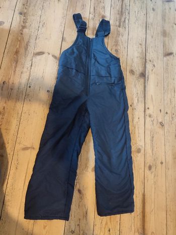 Pantalon salopette de ski 6 ans