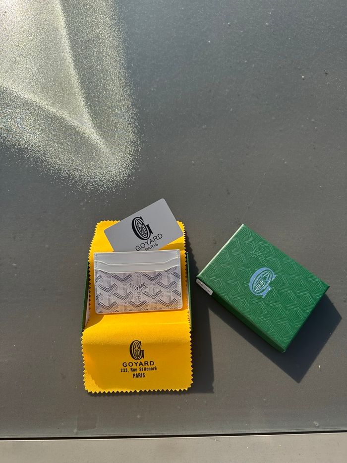 Porte carte Goyard blanc