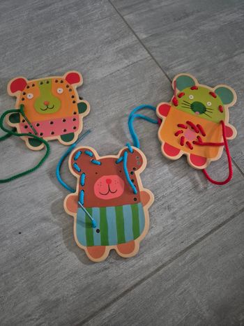 Atelier lacet Corda doudou de Djeco