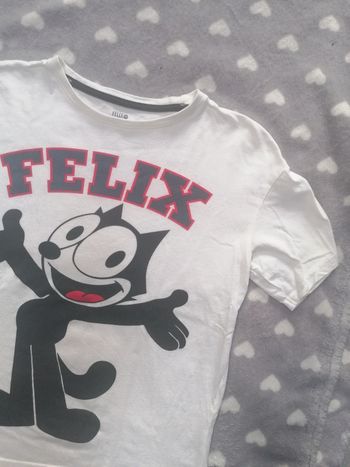 T-shirt manches courtes 🐱 garçon 12 ans