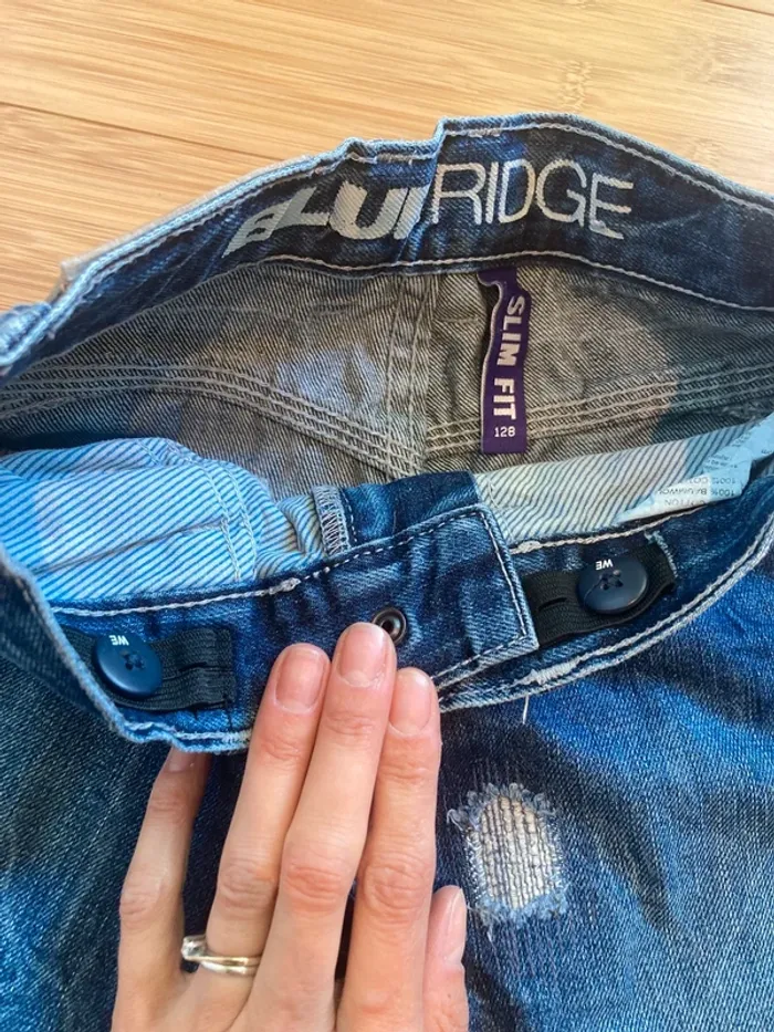 8 ans - Pantalon en jeans super état - photo numéro 3