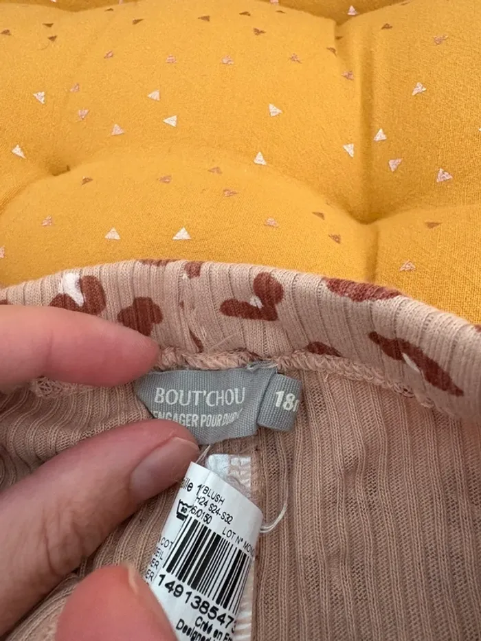 Lot 2 leggings été petit bateau et bout’chou - photo numéro 3