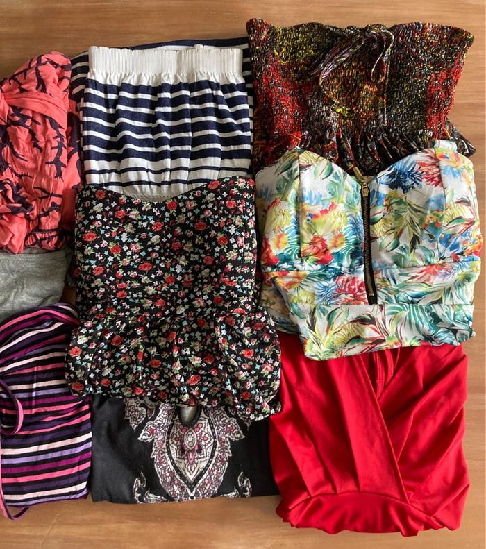 Lot de 12 robes d'été - photo numéro 3
