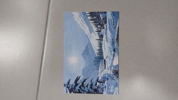 Carte postale montagne