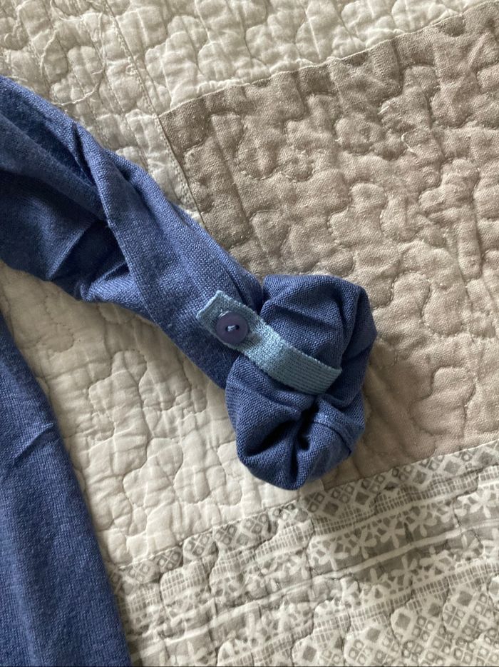 Gilet bleu - photo numéro 3