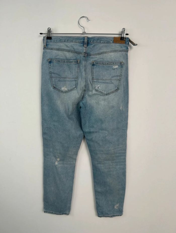 Jean American Eagle Femme Troué Bleu Clair W30 | Taille FR40 | Très Bon État LF196