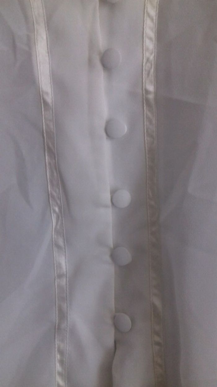 Chemisier blanc vintage - photo numéro 2