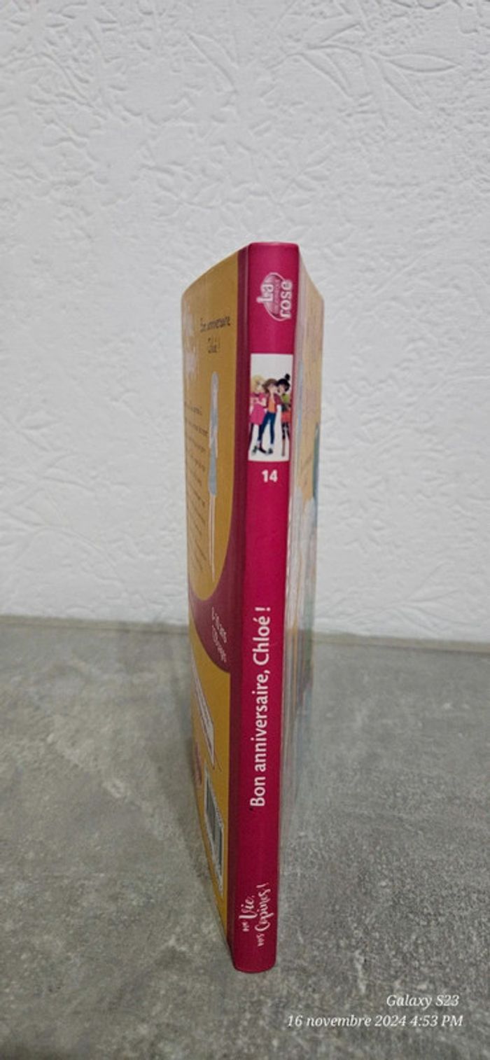 Livre - Ma vie mes copines - Bon anniversaire Chloé - photo numéro 3