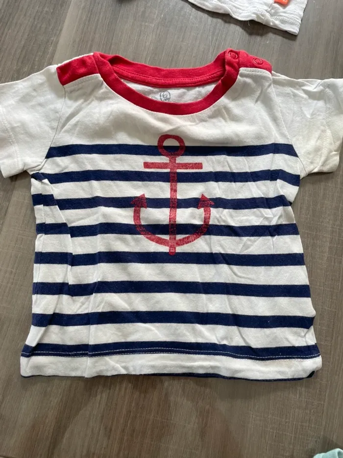 Lot de tee shirt 6 mois - photo numéro 5