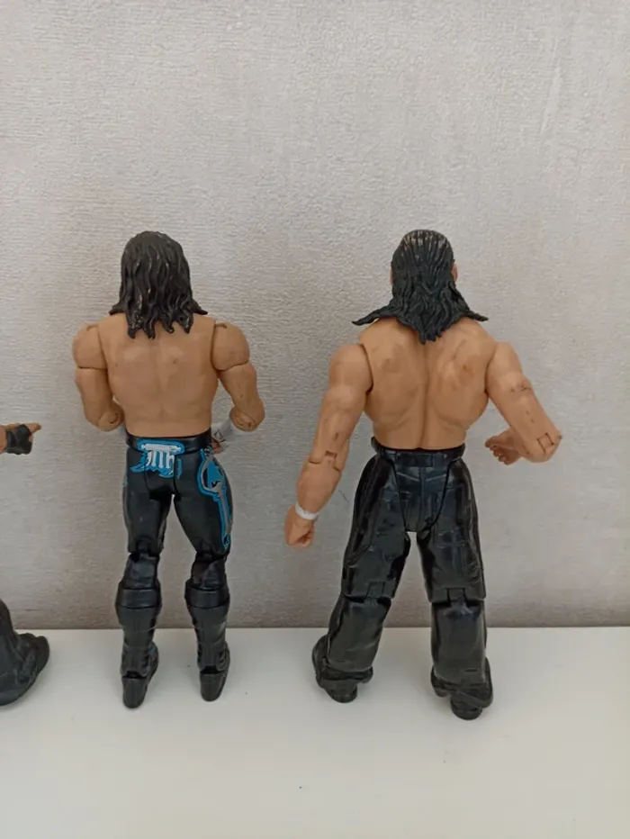 Lot 4 figurines WWE matt hardy - photo numéro 6