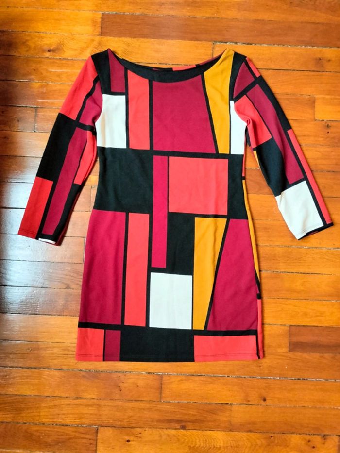 Robe manches 3 quarts