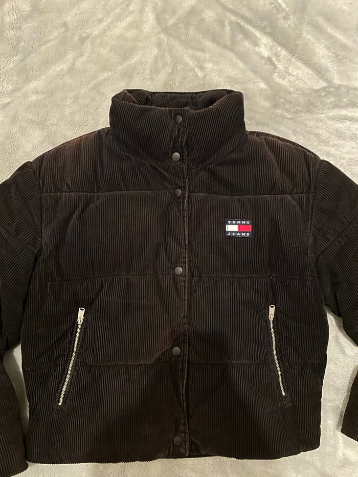 Veste doudoune Tommy Jeans – Velours côtelé – Taille S - photo numéro 6